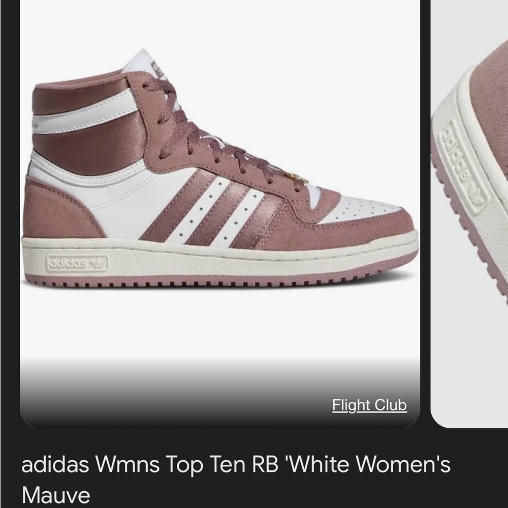 New without box women’s adidas top 10 basketball high tops. Never worn.